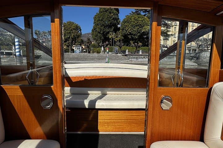1h Private Boat Tour DA Menaggio on Lake Como