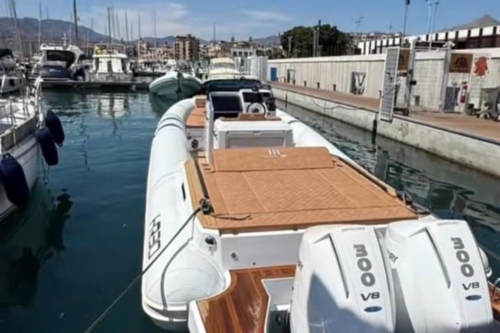Palermo : Mondello and Capo Gallo Boat Tour with Snacks and Drinks
