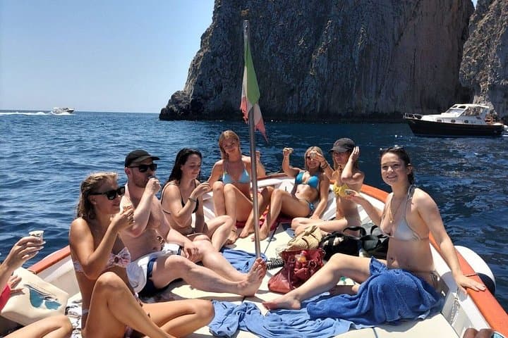 2 - Hour Boat Tour of Capri on board a shared boat