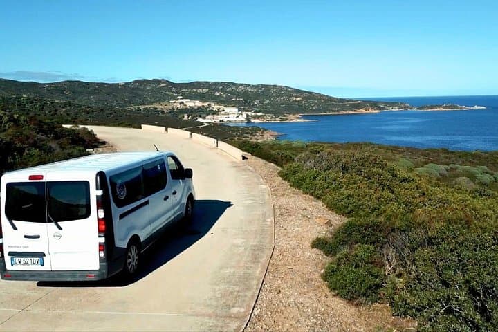 From Stintino: minivan tour of Asinara
