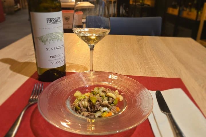Dinner with tasting menu Tradition and wines paired