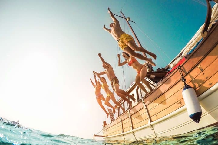 Capri Island Boat Tour from Positano with Snorkel and Free Time