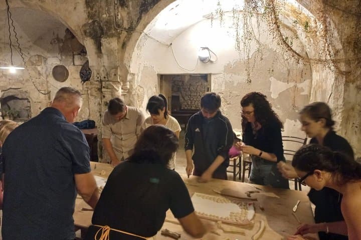 Typical Apulian Orecchiette Cooking Class + Dinner included and Wines