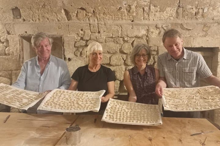 Typical Apulian Orecchiette Cooking Class + Dinner included and Wines