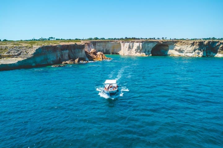 Syracuse Pillirina Island of ortigia and sea caves
