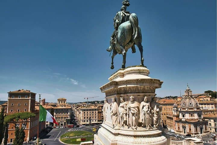 Rome Vittoriano Monument Terrace and Palazzo Venezia Entry Ticket