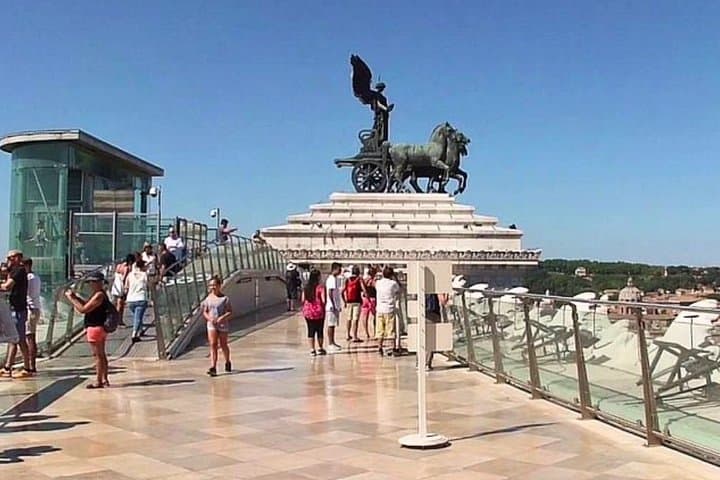 Rome Vittoriano Monument Terrace and Palazzo Venezia Entry Ticket