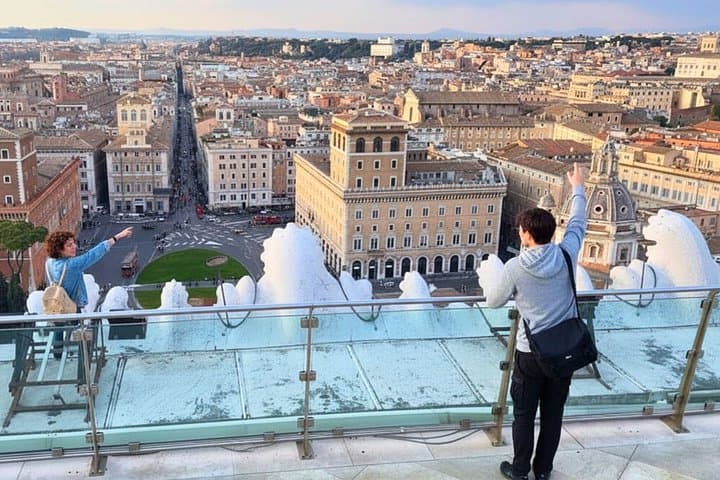 Rome Vittoriano Monument Terrace and Palazzo Venezia Entry Ticket