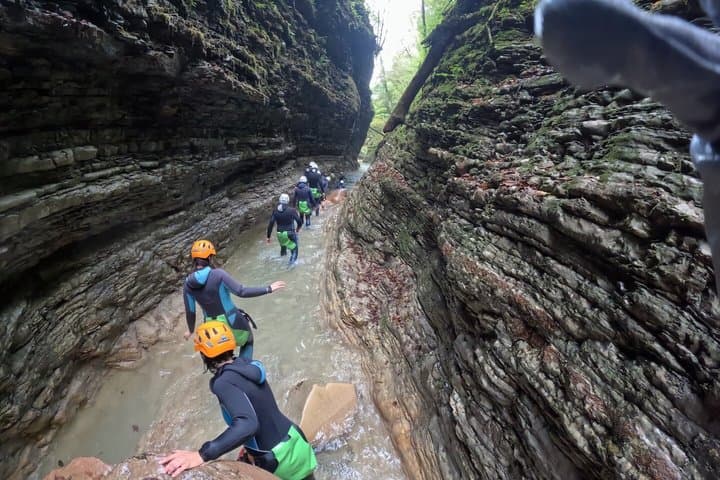 Canyoning in the Dolomites Val Maor the land of canyons (Family)