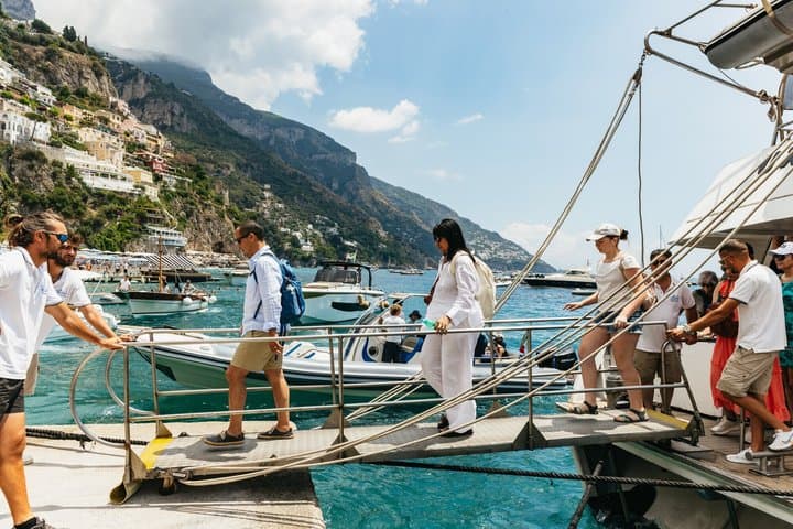 Amalfi & Positano Day Trip from Rome with Coastal Cruise