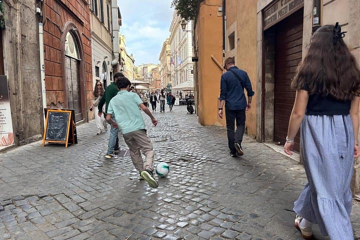 Rome Street Football Experience & City Walk