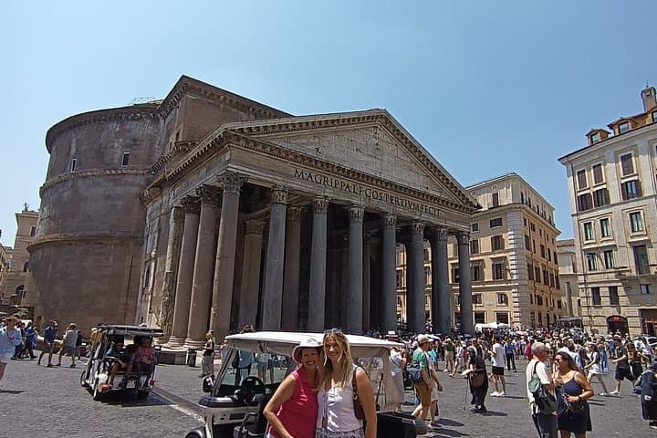 Golf Cart Tour Private Experience of Rome's City Center
