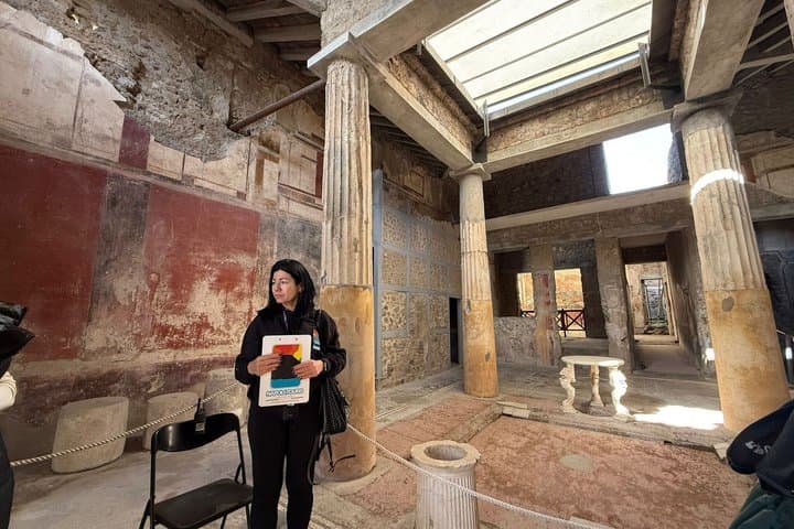 From Salerno: Pompeii Archaeological Park with Expert Guide