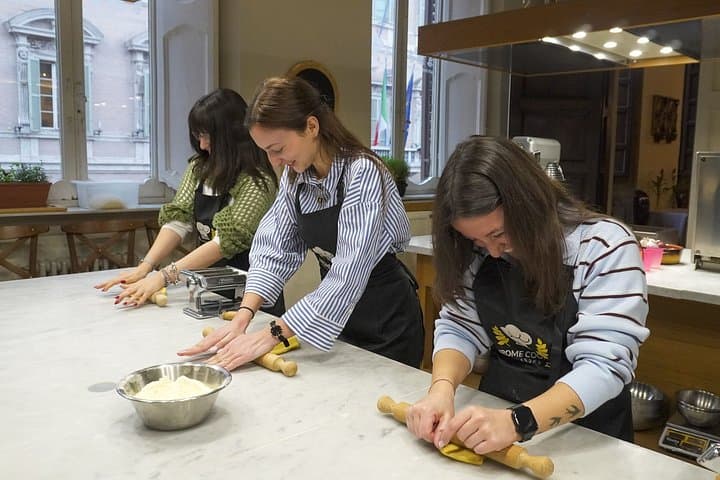 Pasta Making and Tiramisù Cooking Class in Rome