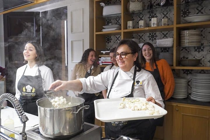 Pasta Making and Tiramisù Cooking Class in Rome