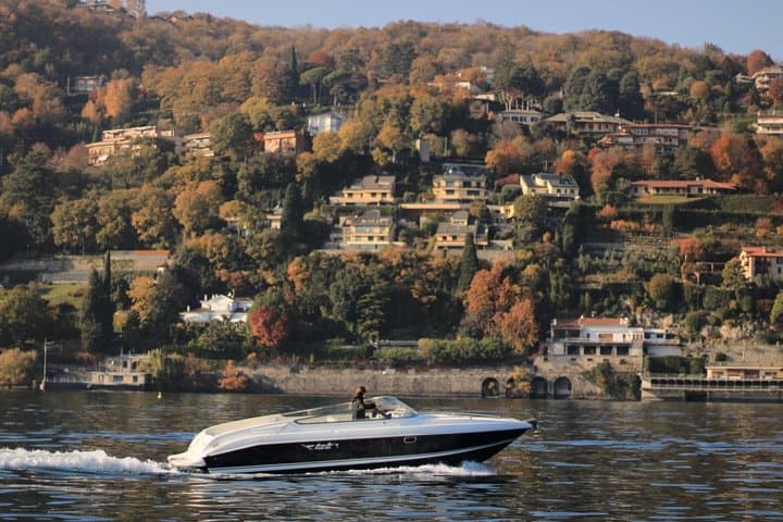 Lake Como Varenna Private Power Boat Trip