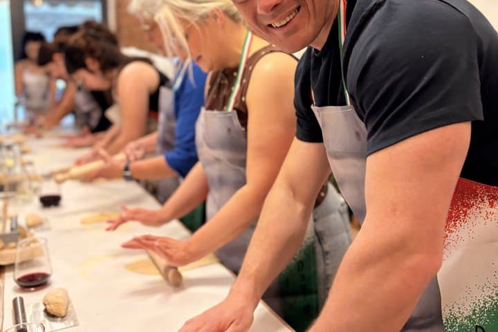 Florence: Fresh Pasta & Tiramisu Cooking Class +Lots of Good Wine