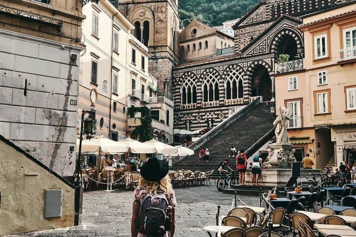 From Rome : Amalfi Coast & Pompeii Day Trip with Limoncello