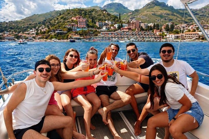 2 Hours Private Boat Tour Isola Bella Taormina Giardini Naxos