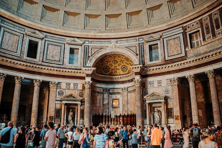 Pantheon Entry Ticket with Multiple Language Digital Audio Guide