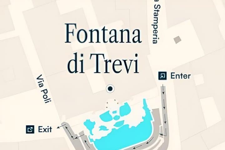 Experience Rome Trevi Fountain with Ticket