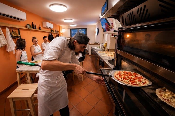 Pizza & Gelato Making Cooking Class in Florence