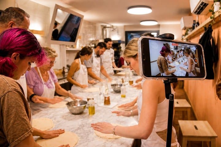 Pizza & Gelato Making Cooking Class in Florence