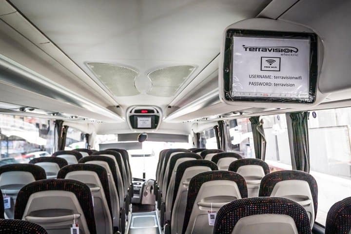 Fiumicino Airport FCO Bus to Rome Vatican and Termini Stops