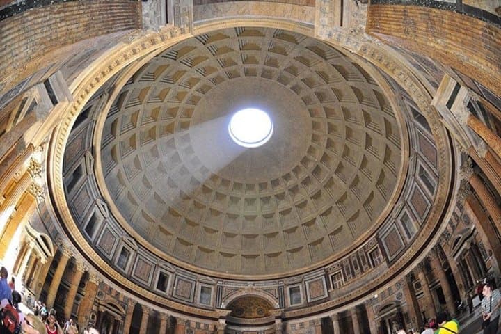 Pantheon Entrance with Interactive Audio Experience