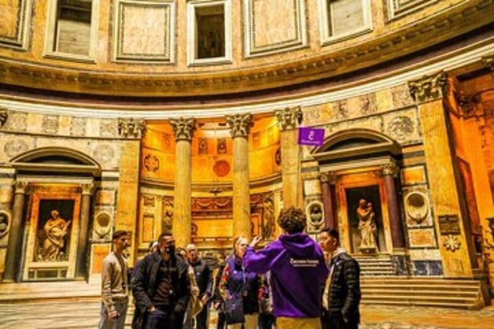 Pantheon Entrance with Interactive Audio Experience