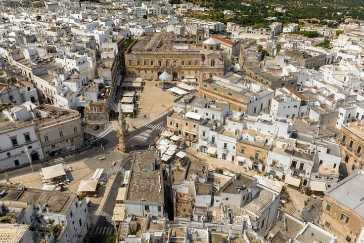 Private Ostuni and Monopoli Tour White City and Adriatic Coast