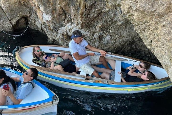 Full-Day Capri, Anacapri and Blue Grotto Tour from Sorrento