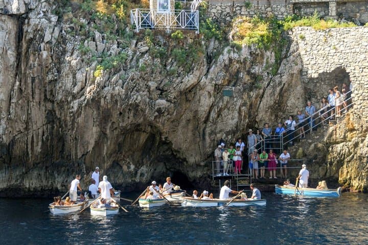 Full-Day Capri, Anacapri and Blue Grotto Tour from Sorrento