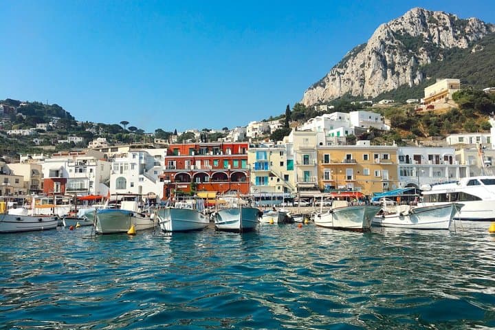 Capri Island and Naples Gulf Full-Day Trip from Rome
