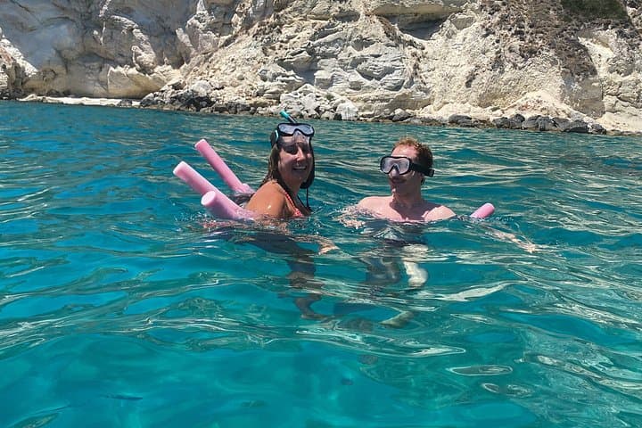 Cagliari Boat tour 5 stops , snorkeling , Sardinian aperitif included