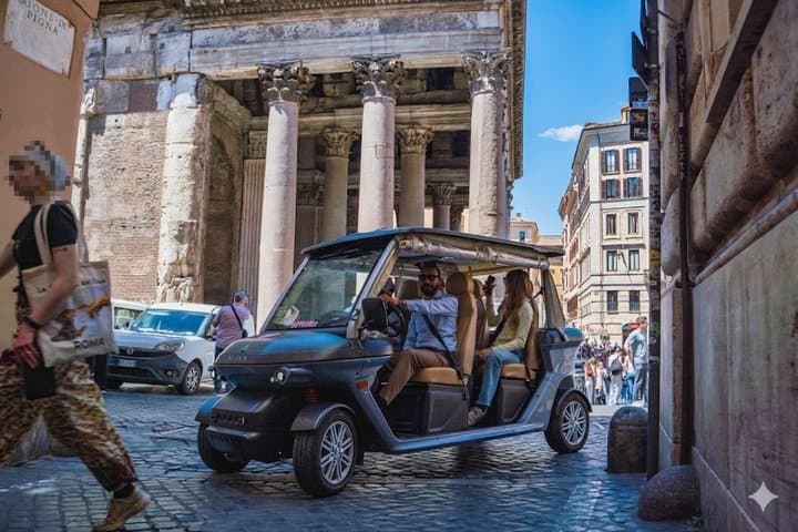 Private Tour by Golf Cart Rome