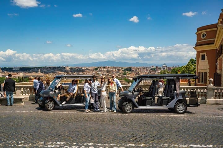 Private Tour by Golf Cart Rome