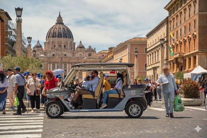 Private Tour by Golf Cart Rome