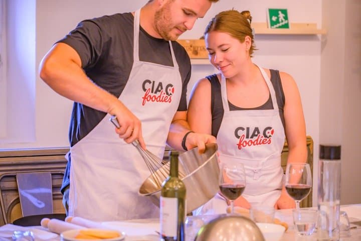 Tagliatelle, Ravioli & Tiramisu Cooking Class with Unlimited Wine