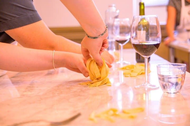 Tagliatelle, Ravioli & Tiramisu Cooking Class with Unlimited Wine