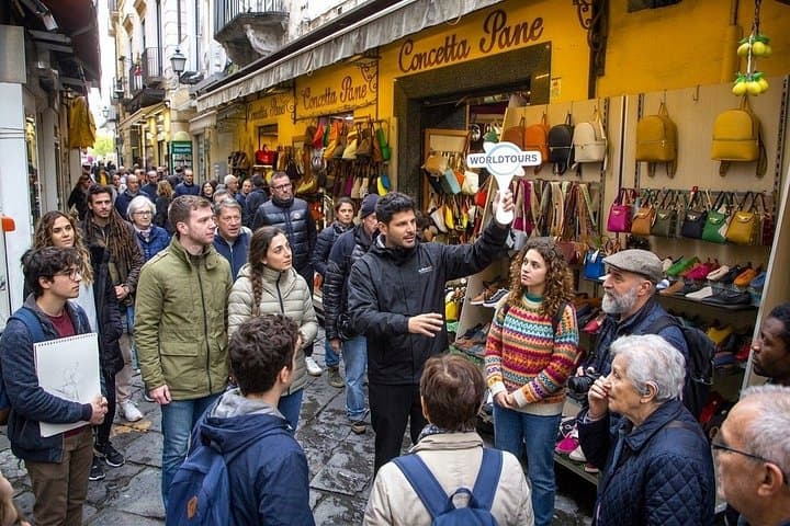 Naples to Pompeii & Sorrento with Positano View Tour