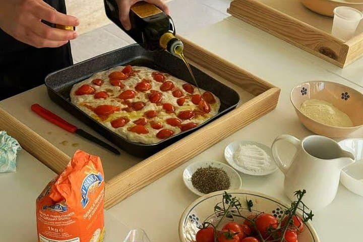 Polignano a Mare Pasta & Focaccia Class with Wine