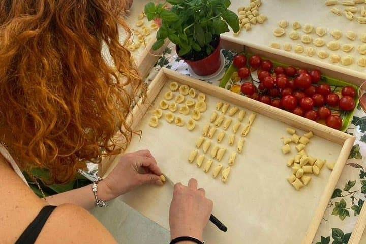 Polignano a Mare Pasta & Focaccia Class with Wine