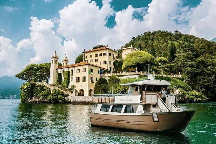 Bellagio : shared boat tour to Villa del Balbianello Gardens