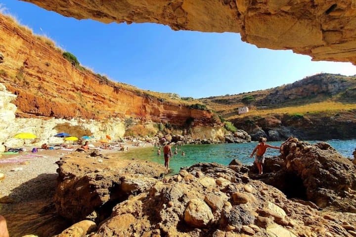 Catamaran tour Zingaro Reserve, Scopello and Caves