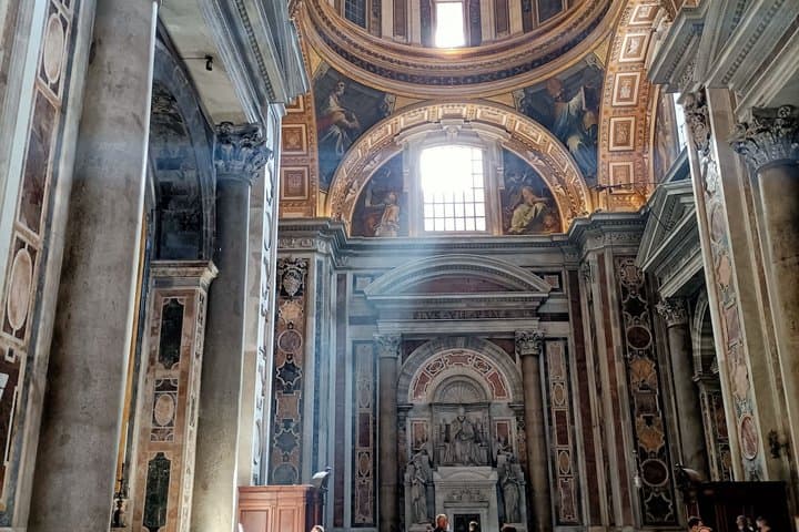 Rome St Peter’s Basilica Dome Climb and Underground Tour