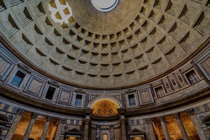 Pantheon Entrance with Interactive Audio Experience