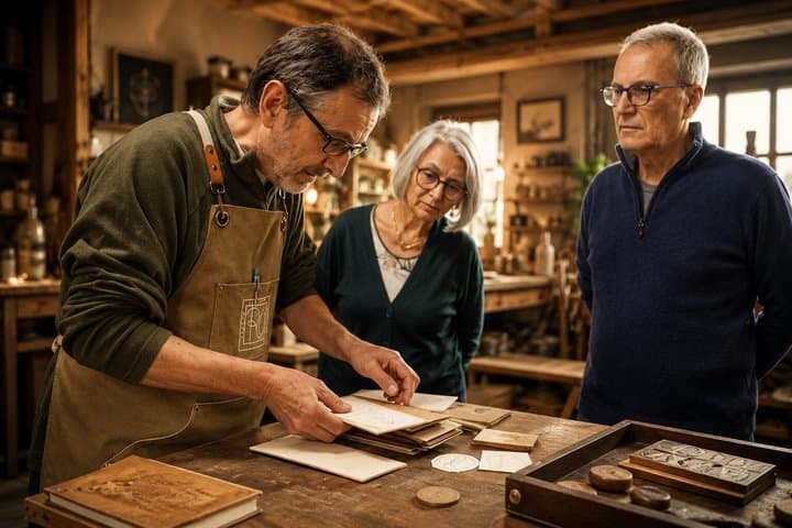 Small Group Florentine Wood Inlay Class in Florence