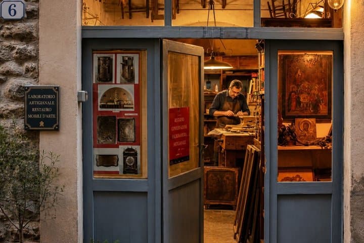 Small Group Florentine Wood Inlay Class in Florence