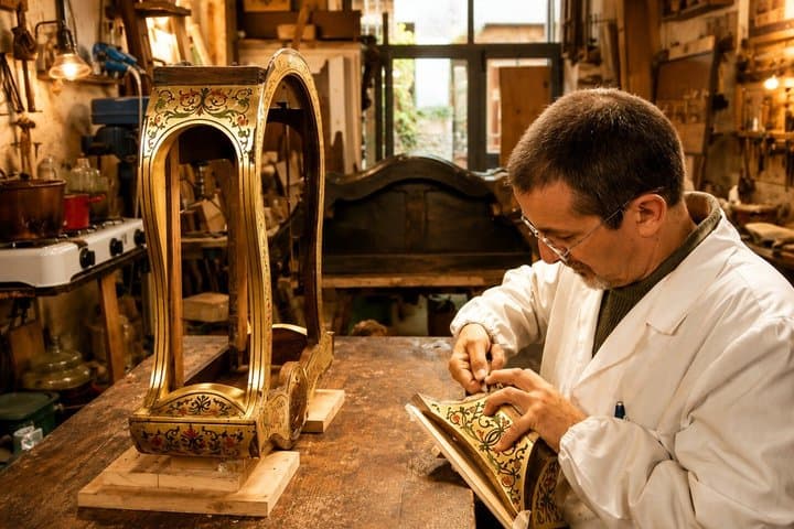 Small Group Florentine Wood Inlay Class in Florence